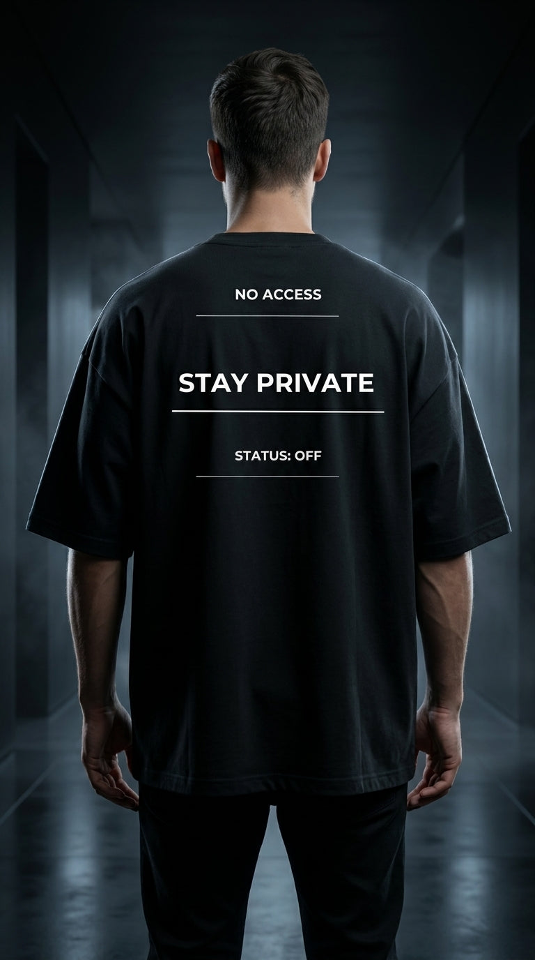 Minimal Typography T-Shirt
